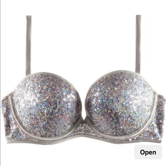 H&M Other - 🌺🌺H&M Silver Sequin Bra